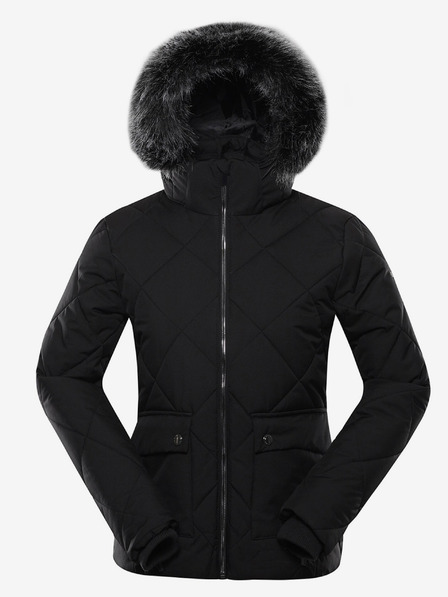 ALPINE PRO Schwarze Damen-Winterjacke ALPINE PRO LODERA