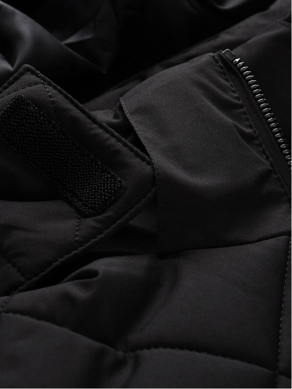 ALPINE PRO Schwarze Damen-Winterjacke ALPINE PRO LODERA