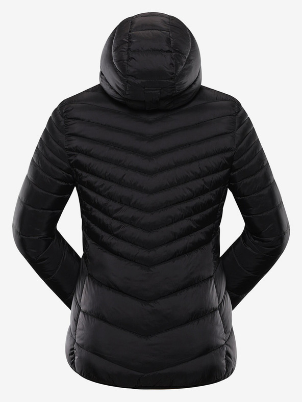 ALPINE PRO Schwarze Damen-Wende-Winter-Steppjacke ALPINE PRO EROMA