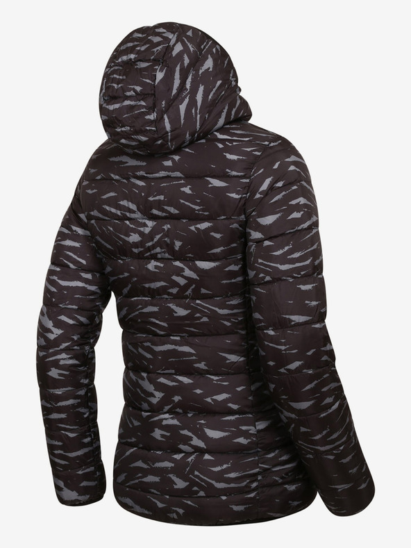 ALPINE PRO Schwarze Damen-Wende-Winter-Steppjacke ALPINE PRO EROMA