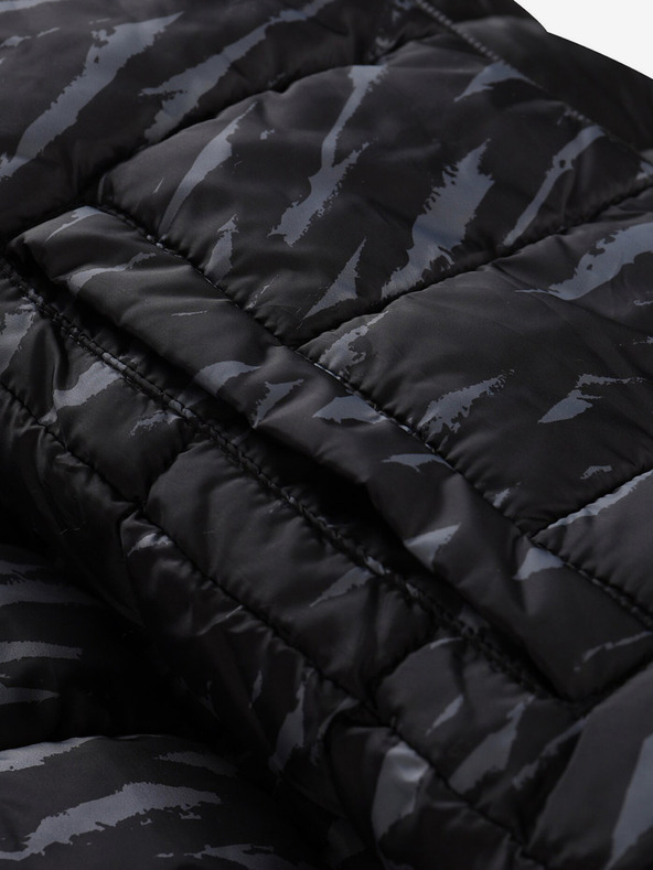 ALPINE PRO Schwarze Damen-Wende-Winter-Steppjacke ALPINE PRO EROMA