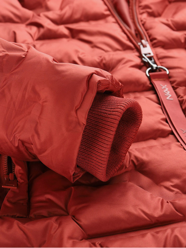 NAX Braune Damen-Winter-Steppjacke NAX RAFFA