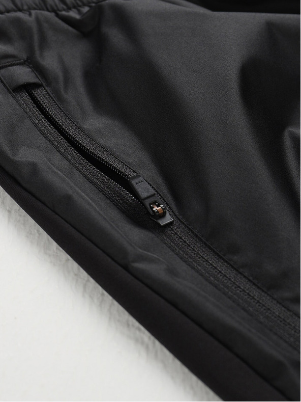 ALPINE PRO Schwarze, schnell trocknende Damen-Sporthose ALPINE PRO SAMULA