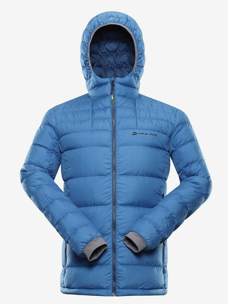 ALPINE PRO Blaue Herren-Winter-Steppjacke ALPINE PRO ROGIT
