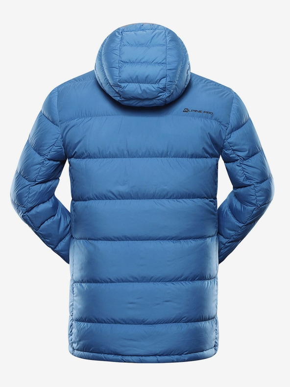 ALPINE PRO Blaue Herren-Winter-Steppjacke ALPINE PRO ROGIT