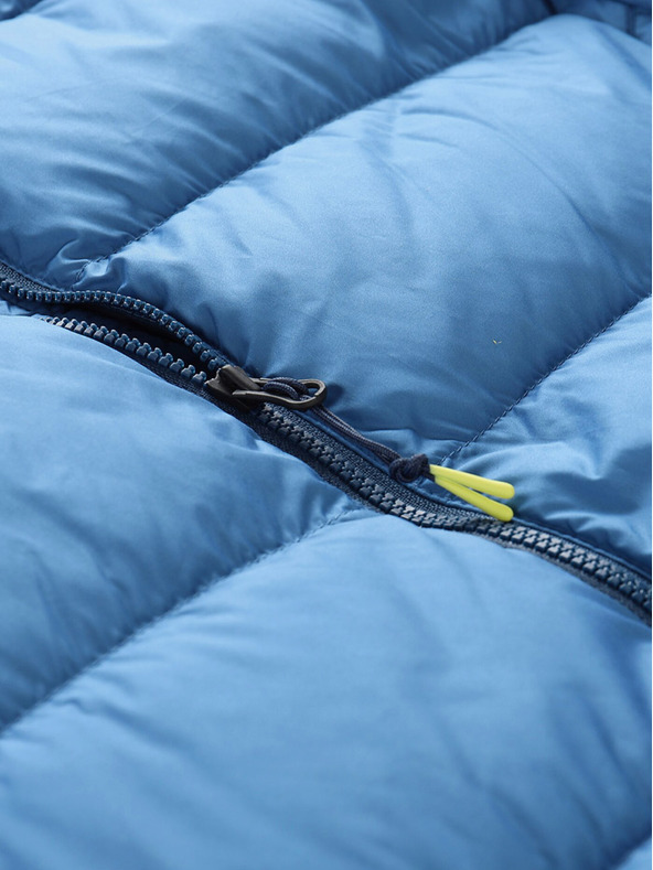 ALPINE PRO Blaue Herren-Winter-Steppjacke ALPINE PRO ROGIT