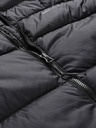 ALPINE PRO Schwarze Herren-Winter-Steppjacke ALPINE PRO ROGIT