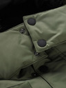 ALPINE PRO Schwarz-grüne Herren-Winterjacke ALPINE PRO EGYP