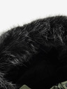 ALPINE PRO Schwarz-grüne Herren-Winterjacke ALPINE PRO EGYP