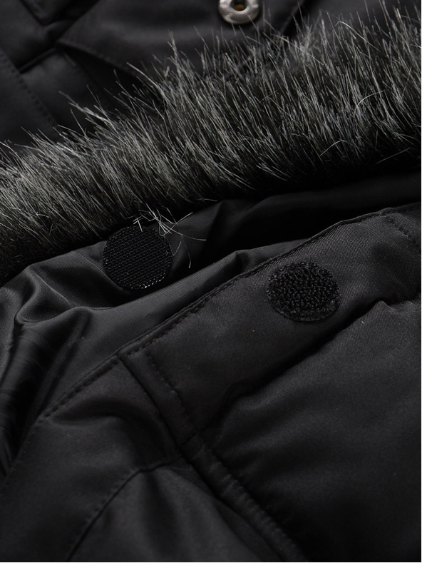 ALPINE PRO Schwarze Herren-Winterjacke ALPINE PRO Egyp