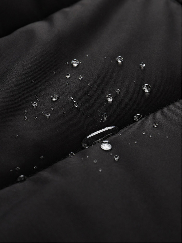 ALPINE PRO Schwarze Herren-Winterjacke ALPINE PRO LODER