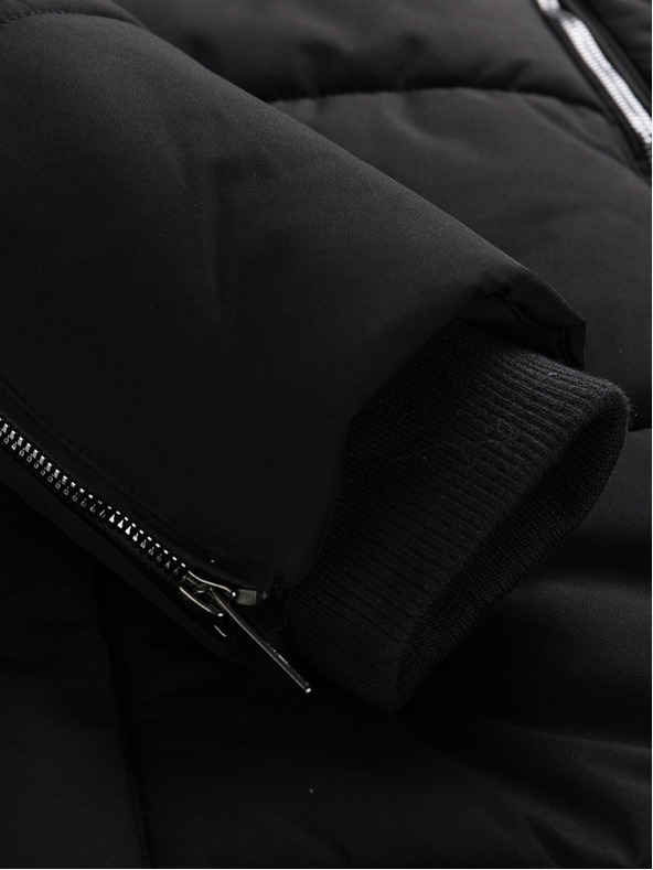 ALPINE PRO Schwarze Herren-Winterjacke ALPINE PRO LODER