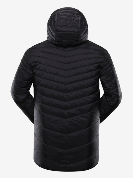 ALPINE PRO Schwarze Herren-Wende-Winterjacke ALPINE PRO EROM