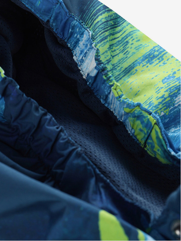 ALPINE PRO Grün-blaue Jungen-Outdoor-Jacke ALPINE PRO ZEREDO