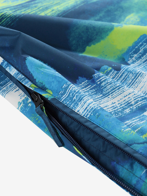 ALPINE PRO Grün-blaue Jungen-Outdoor-Jacke ALPINE PRO ZEREDO