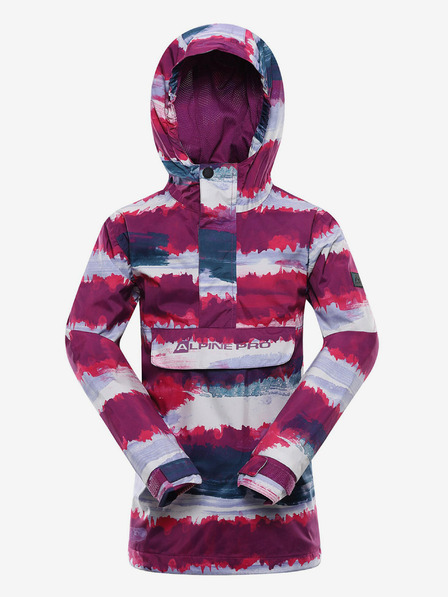 ALPINE PRO Grau-rosa Mädchen-Outdoor-Jacke ALPINE PRO ZEREDO