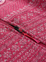 ALPINE PRO Dunkelrosa ALPINE PRO ZEGO Mädchen-Pullover mit Reißverschluss