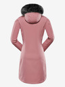 ALPINE PRO Rosa Damen-Softshell-Mantel mit Kapuze ALPINE PRO IBORA