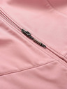 ALPINE PRO Rosa Damen-Softshell-Mantel mit Kapuze ALPINE PRO IBORA