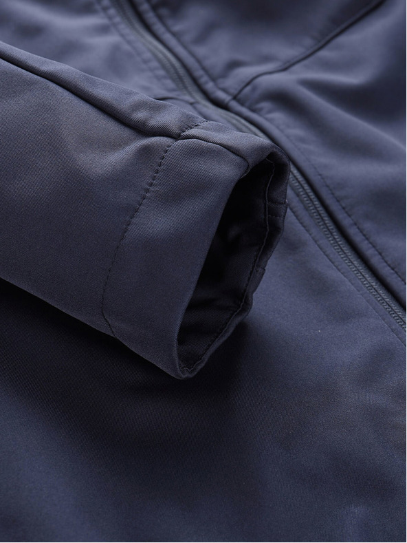 ALPINE PRO Dunkelblauer Damen-Softshell-Mantel mit Kapuze ALPINE PRO IBORA