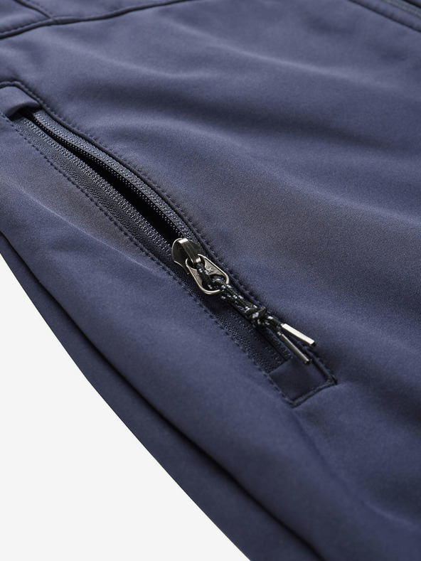 ALPINE PRO Dunkelblauer Damen-Softshell-Mantel mit Kapuze ALPINE PRO IBORA