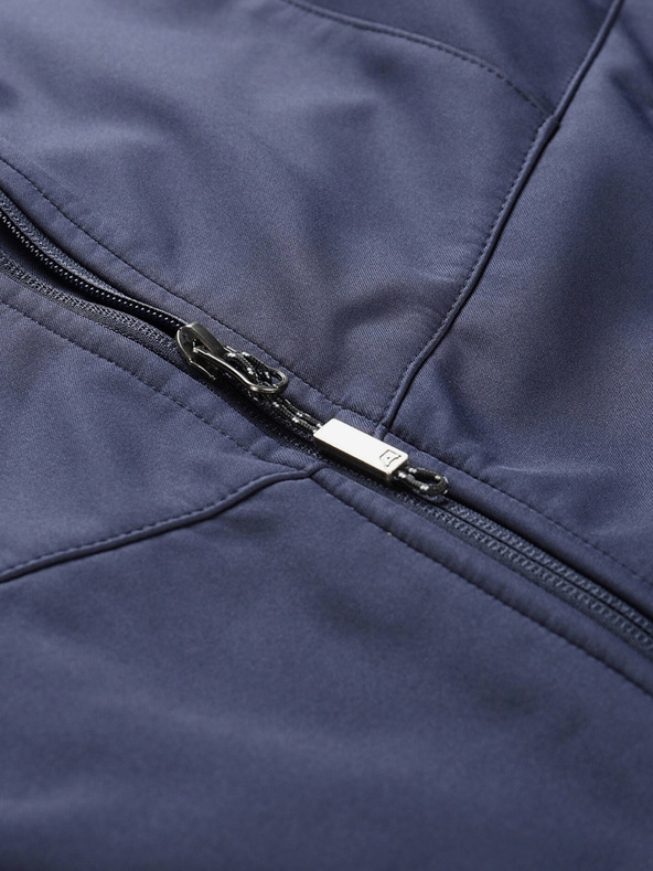 ALPINE PRO Dunkelblauer Damen-Softshell-Mantel mit Kapuze ALPINE PRO IBORA
