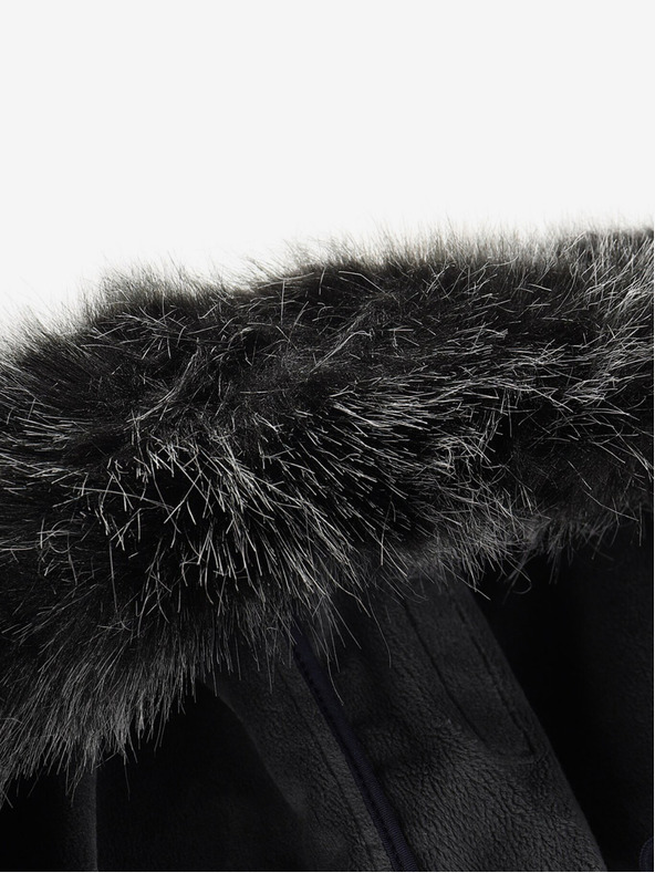 ALPINE PRO Dunkelblauer Damen-Softshell-Mantel mit Kapuze ALPINE PRO IBORA