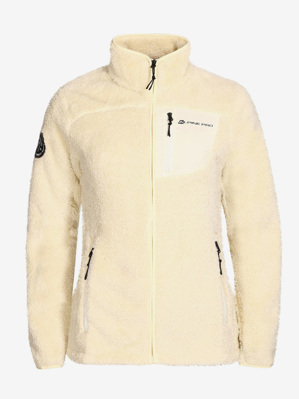 ALPINE PRO Cremefarbenes Damen-Sweatshirt ALPINE PRO Ferada