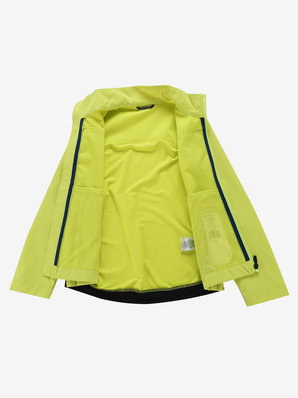ALPINE PRO ALPINE PRO Geroco hellgrüne Kinder-Softshell-Jacke