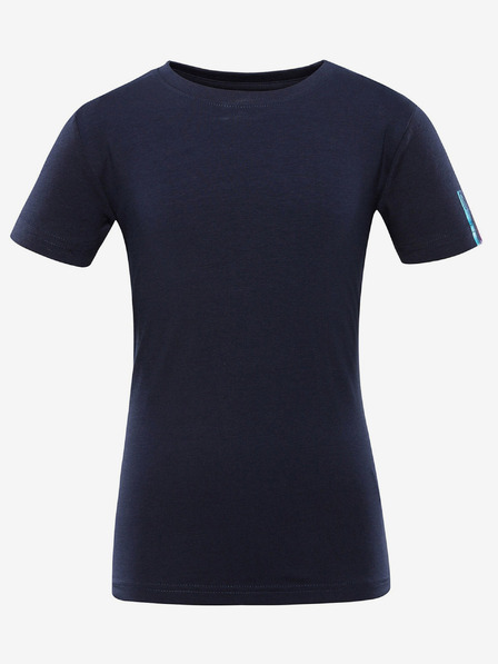 NAX Dunkelblaues Kinder-T-Shirt NAX OLEMO