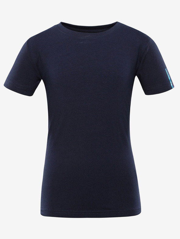 NAX Dunkelblaues Kinder-T-Shirt NAX OLEMO