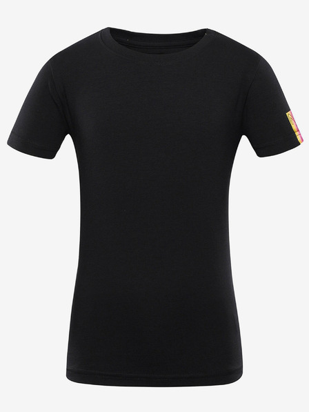 NAX Schwarzes Kinder-T-Shirt NAX OLEMO