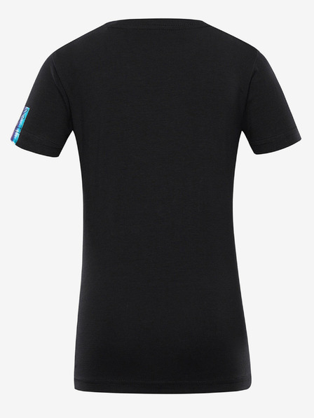 NAX Schwarzes Kinder-T-Shirt NAX OLEMO