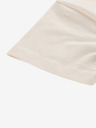 NAX Cremefarbenes Kinder-T-Shirt mit Druck auf dem Rücken NAX ZALDO