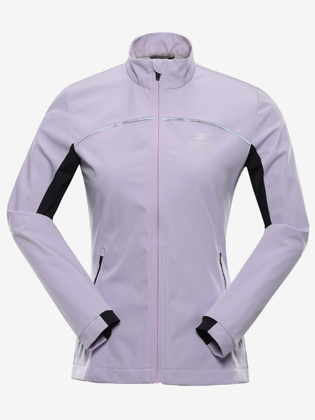 ALPINE PRO Hellviolette Damen-Softshell-Jacke ALPINE PRO Geroca