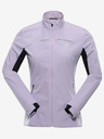 ALPINE PRO Hellviolette Damen-Softshell-Jacke ALPINE PRO Geroca
