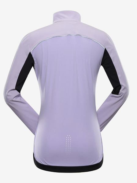 ALPINE PRO Hellviolette Damen-Softshell-Jacke ALPINE PRO Geroca