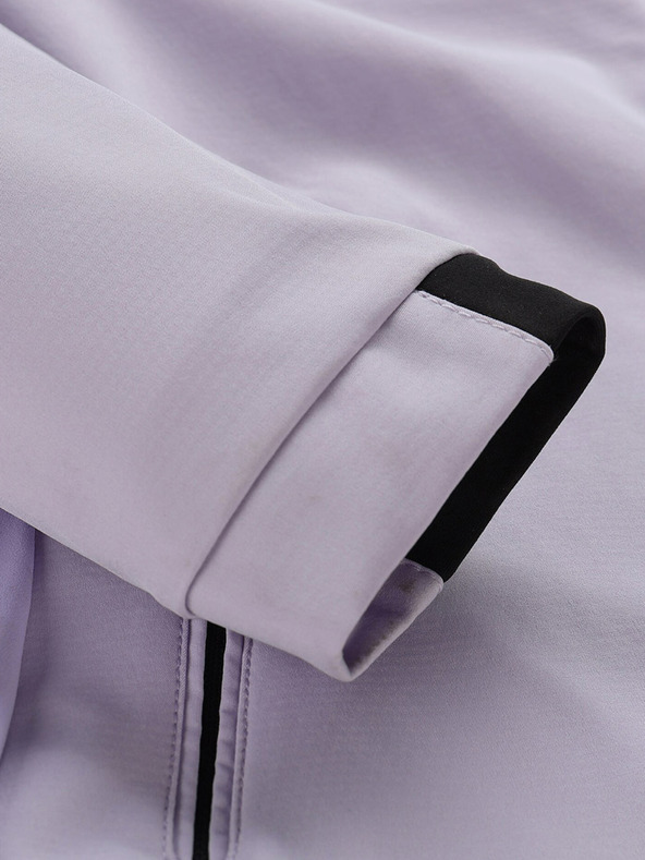 ALPINE PRO Hellviolette Damen-Softshell-Jacke ALPINE PRO Geroca