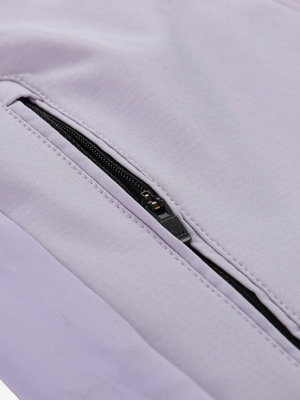 ALPINE PRO Hellviolette Damen-Softshell-Jacke ALPINE PRO Geroca