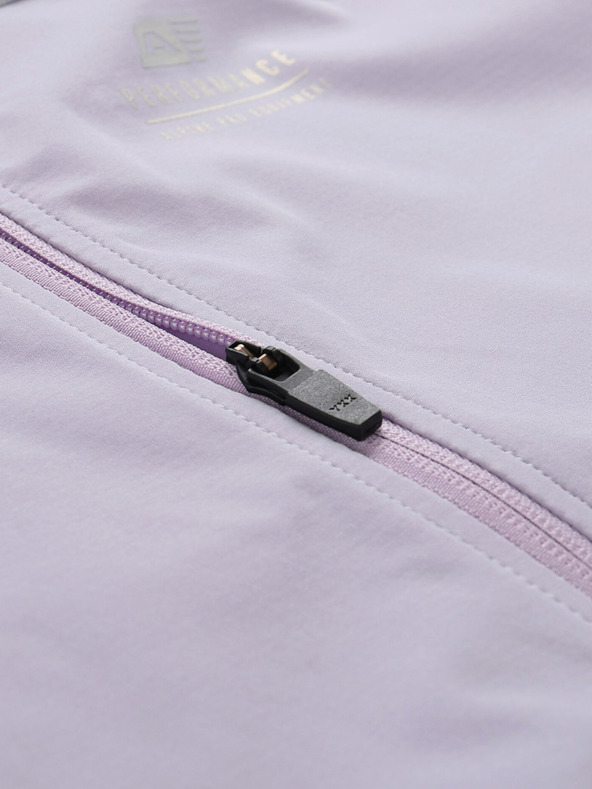 ALPINE PRO Hellviolette Damen-Softshell-Jacke ALPINE PRO Geroca