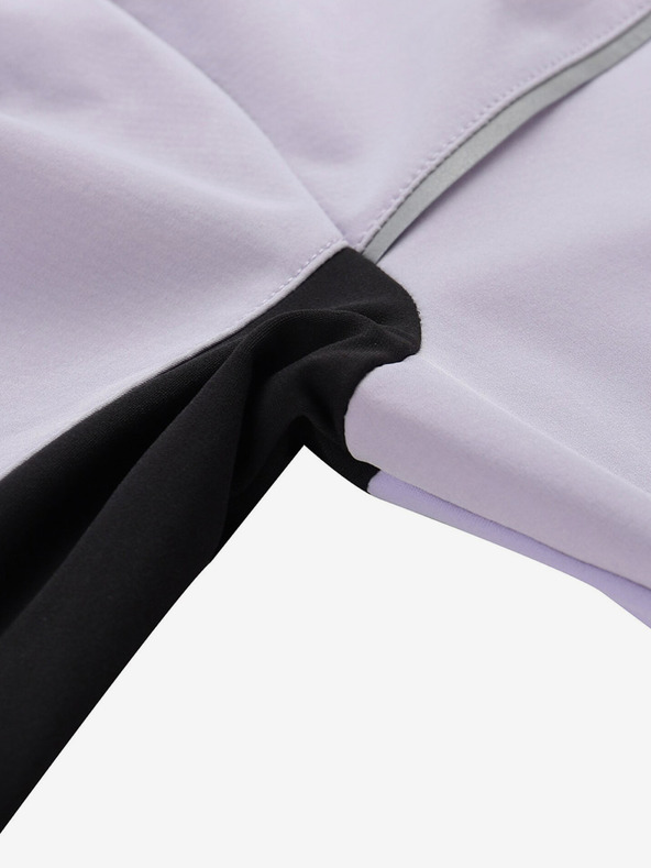 ALPINE PRO Hellviolette Damen-Softshell-Jacke ALPINE PRO Geroca