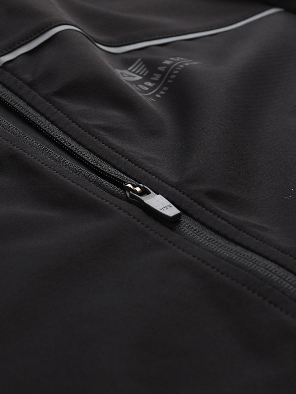 ALPINE PRO Schwarze Damen-Softshell-Jacke ALPINE PRO Geroca