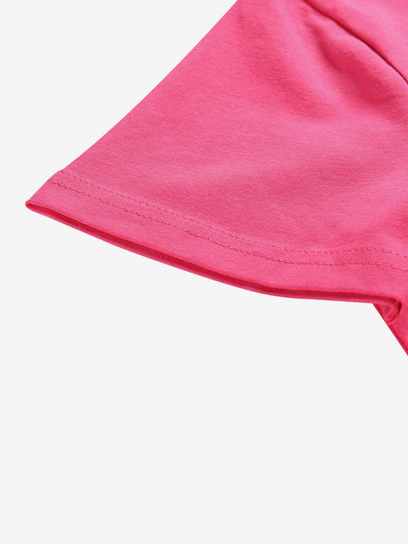 NAX Dunkelrosa Damen-Basic-T-Shirt NAX DELENA