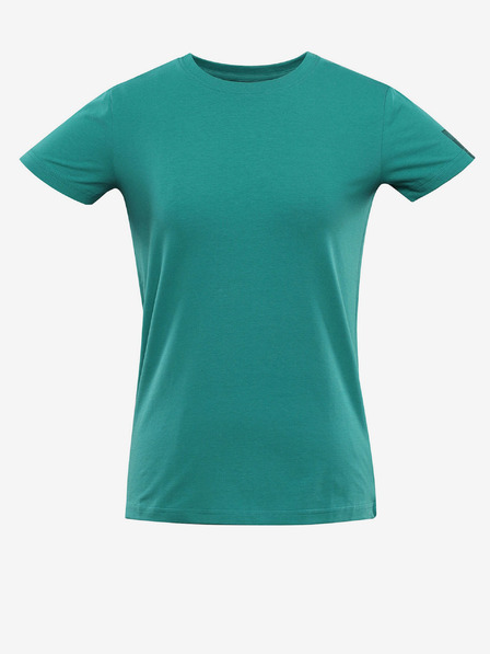 NAX Grünes Damen Basic-T-Shirt NAX DELENA
