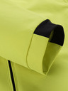 ALPINE PRO Neongrüne Herren-Softshell-Jacke ALPINE PRO Geroc