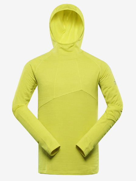 ALPINE PRO Neongrünes Herren-Funktions-Sweatshirt ALPINE PRO Gorf