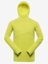 ALPINE PRO Neongrünes Herren-Funktions-Sweatshirt ALPINE PRO Gorf