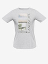 ALPINE PRO Weißes Damen-T-Shirt ALPINE PRO Gorena