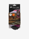 ALPINE PRO Rosa und lila Unisex-Socken mit antibakterieller Behandlung ALPINE PRO CERAHE