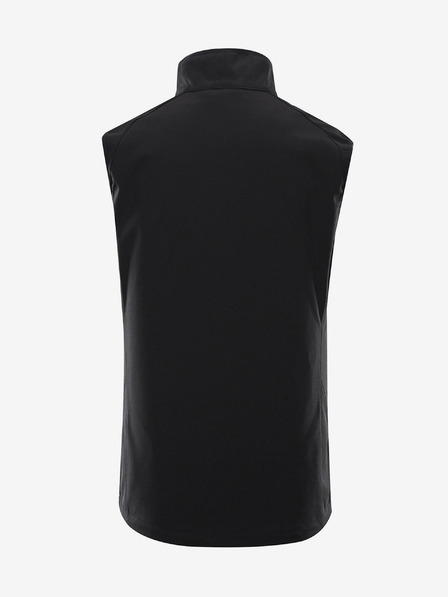 ALPINE PRO Schwarze Herren-Softshell-Weste ALPINE PRO WERS